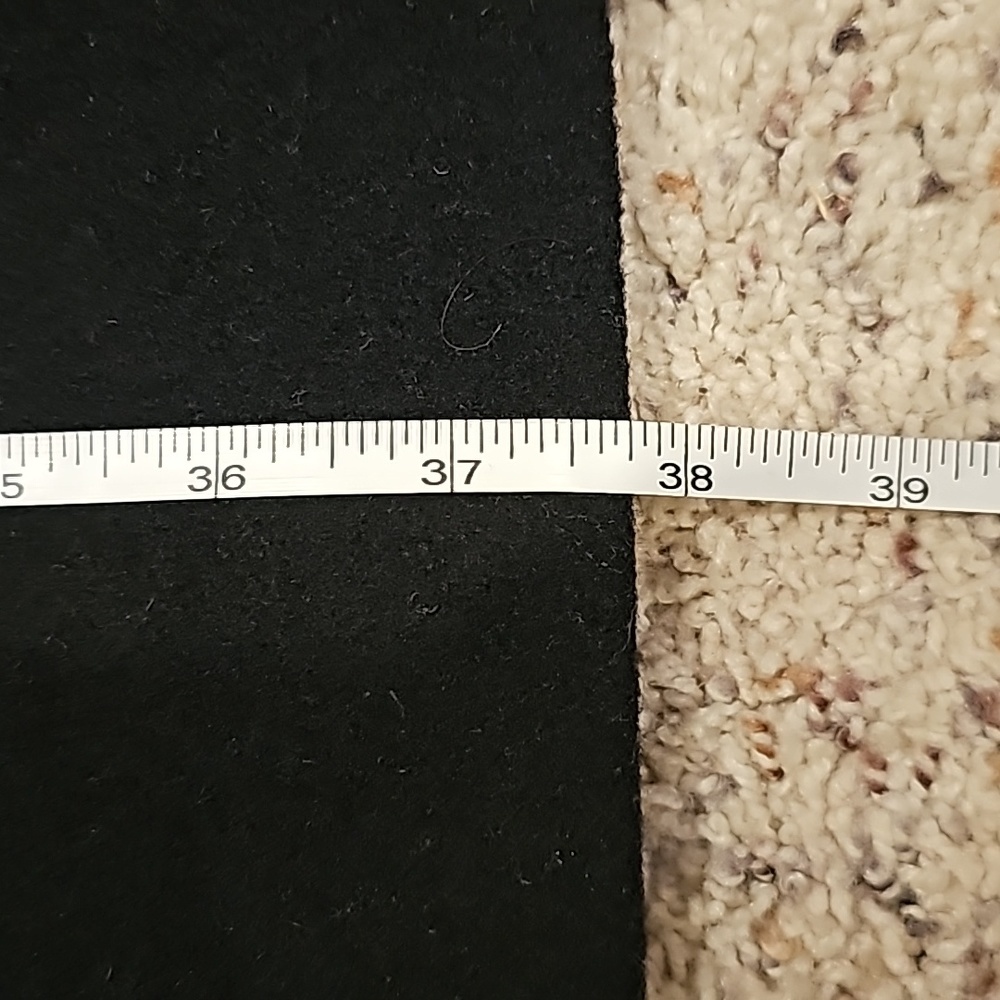 Anne Klein Black Wool Coat - Picture 12 of 12